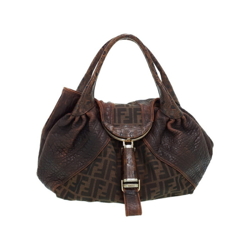 Fendi Zucca Spy Bag Handbag